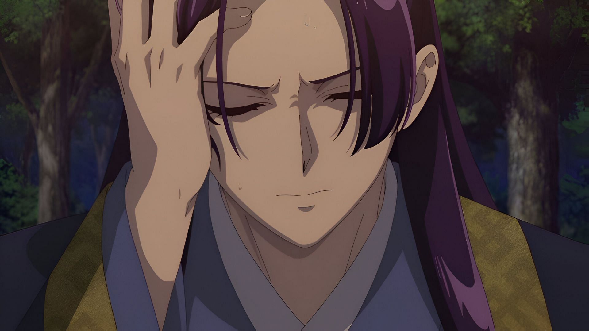Jinshi as seen in The Apothecary Diaries season 2 episode 18 (Image via OLM / TOHO Animation)
